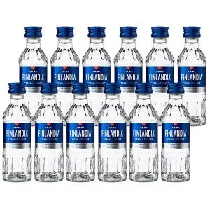 Vodka Finlandia 50 ml x 12 un.