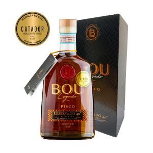 Pisco Bou Legado Reservado Roble 40º 750 ml