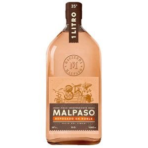 Pisco Mal Paso Reposado en Roble 35º 1 lt.