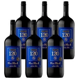 Pack x 6 Vino Gran 120 Blue Blend 1.5 Lts
