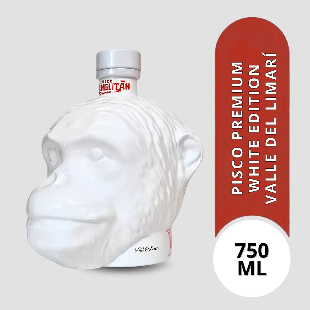 Pisco Orangután White Edition 40° 750 ml – Valle del Limarí